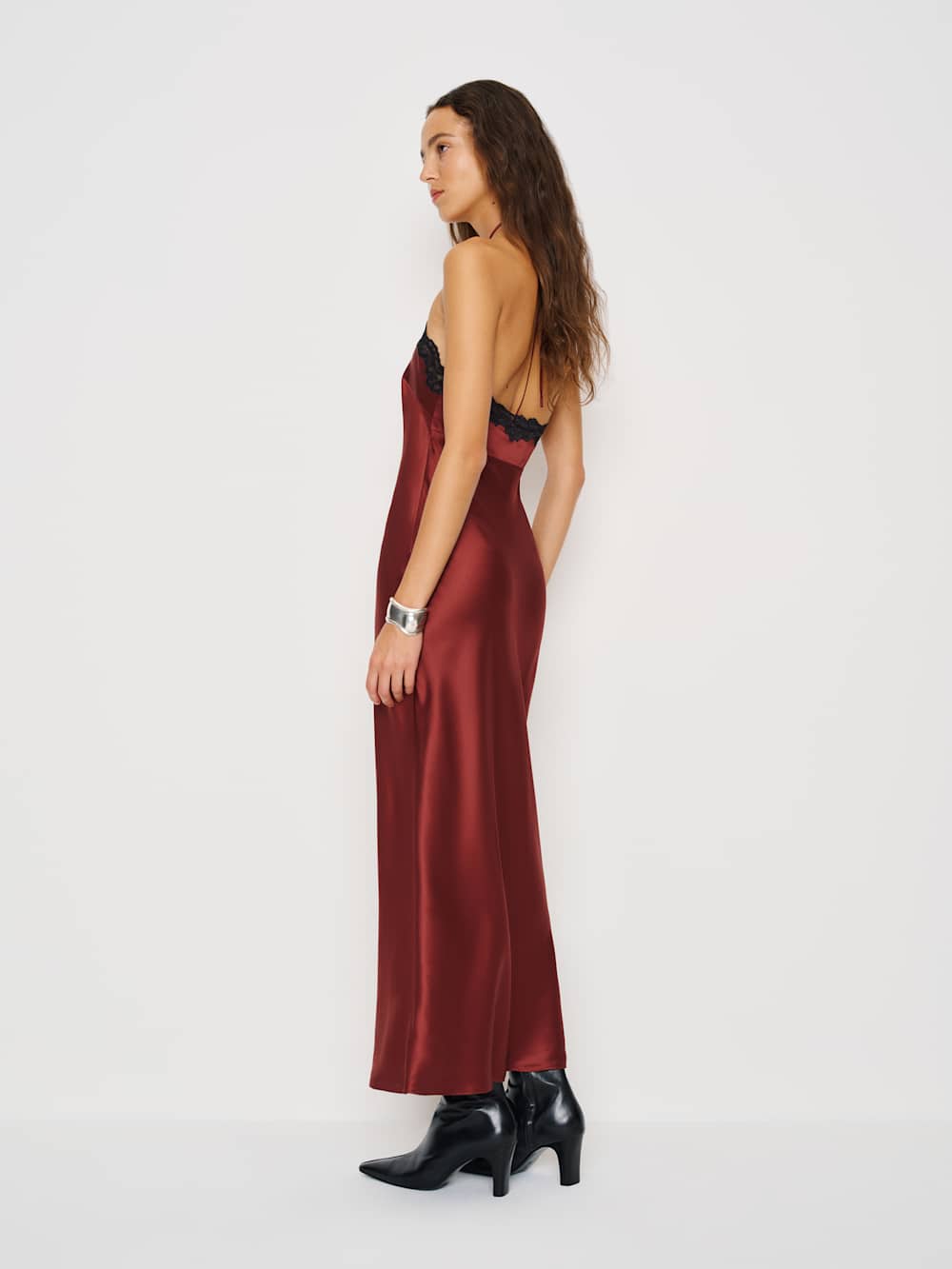 Aara Silk Dress - Romance