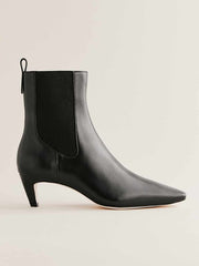 Roberta Ankle Boot - Black Leather