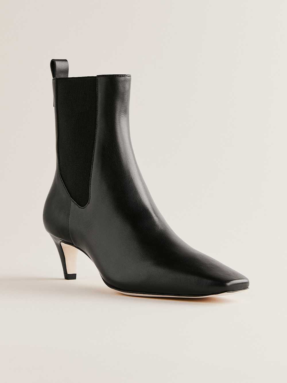 Roberta Ankle Boot - Black Leather