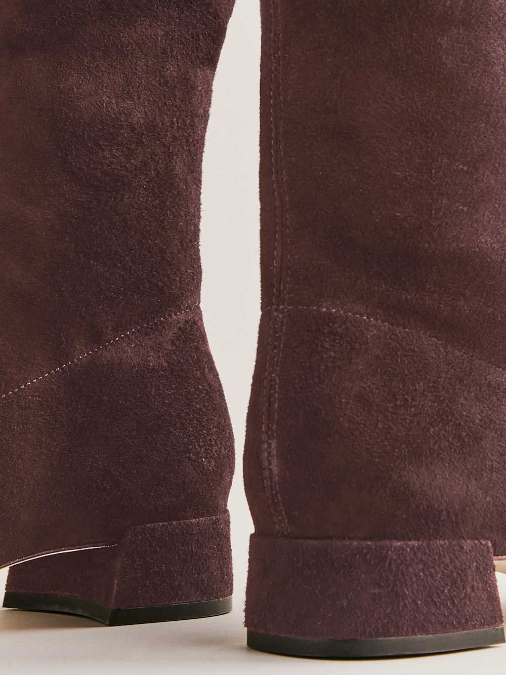Raven Knee Boot - Espresso Stretch Suede