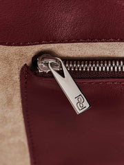 Medium Silvana Bucket Bag - Cremisi