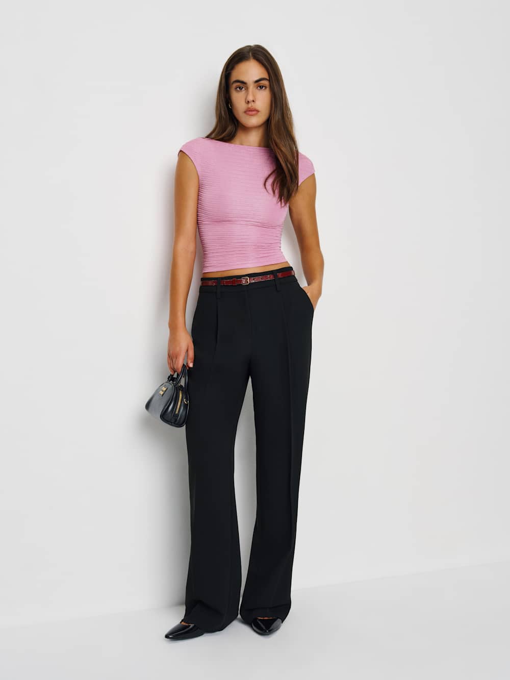 Darra Knit Top - Pink