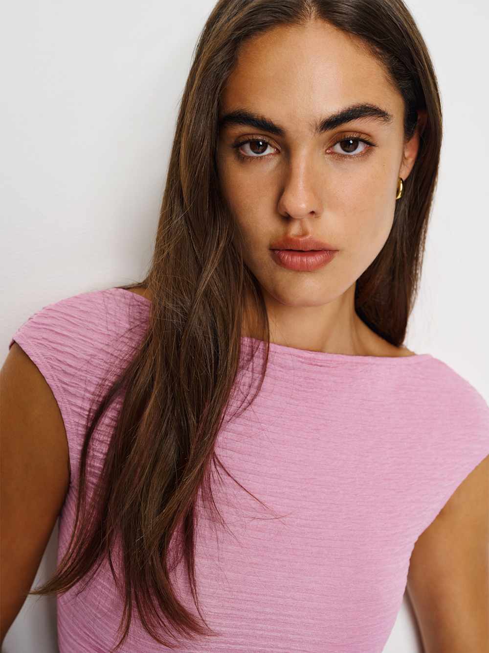 Darra Knit Top - Pink