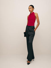 Enzo Knit Top - Lipstick