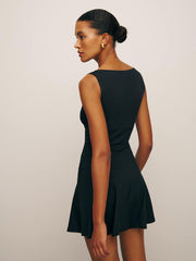 Mayve Knit Dress - Black