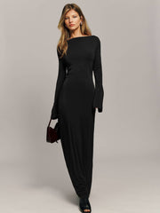 Aurelio Knit Dress - Black