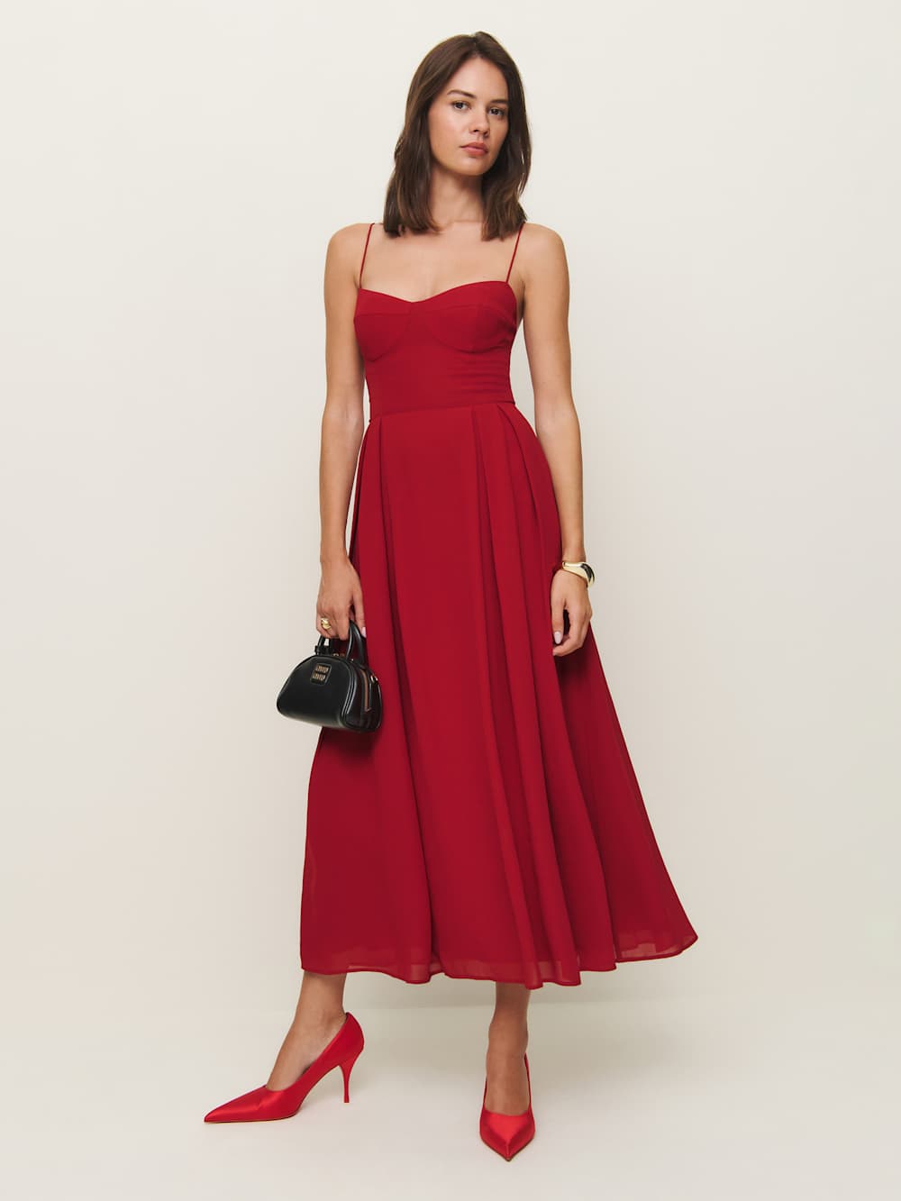 Jaelyn Dress - Sangre