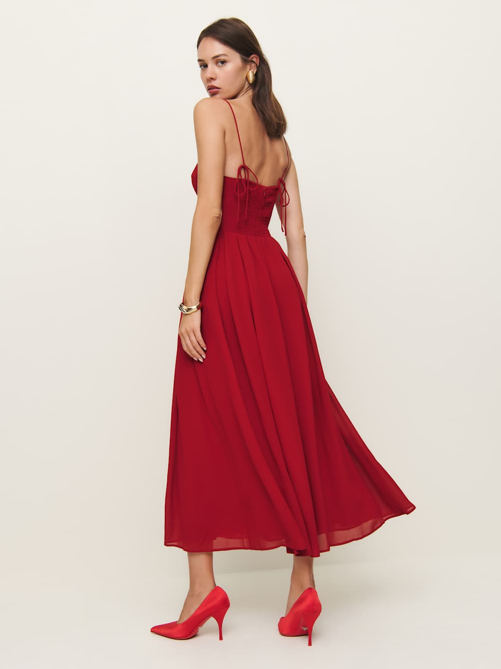 Jaelyn Dress - Sangre