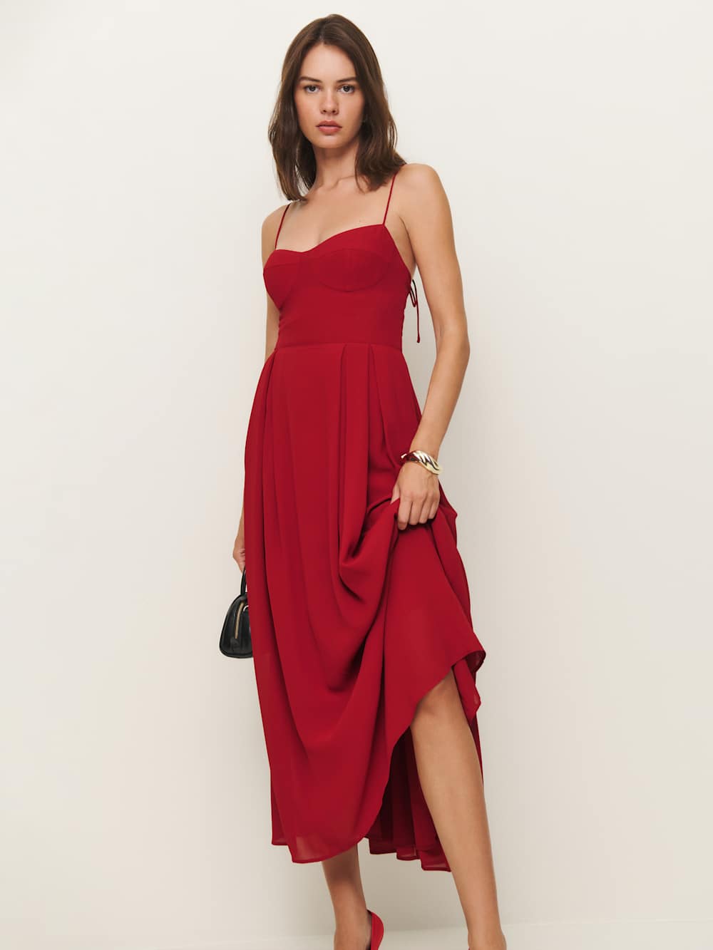 Jaelyn Dress - Sangre