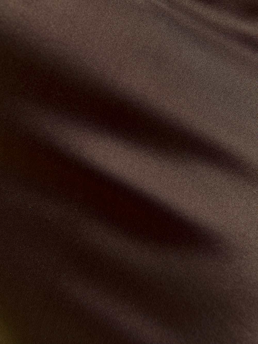 Oren Silk Dress - Black Bean