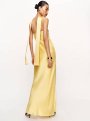 Oren Silk Dress - Sunshine