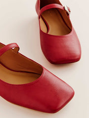 Melissa Mary Jane Flat - Scarlet