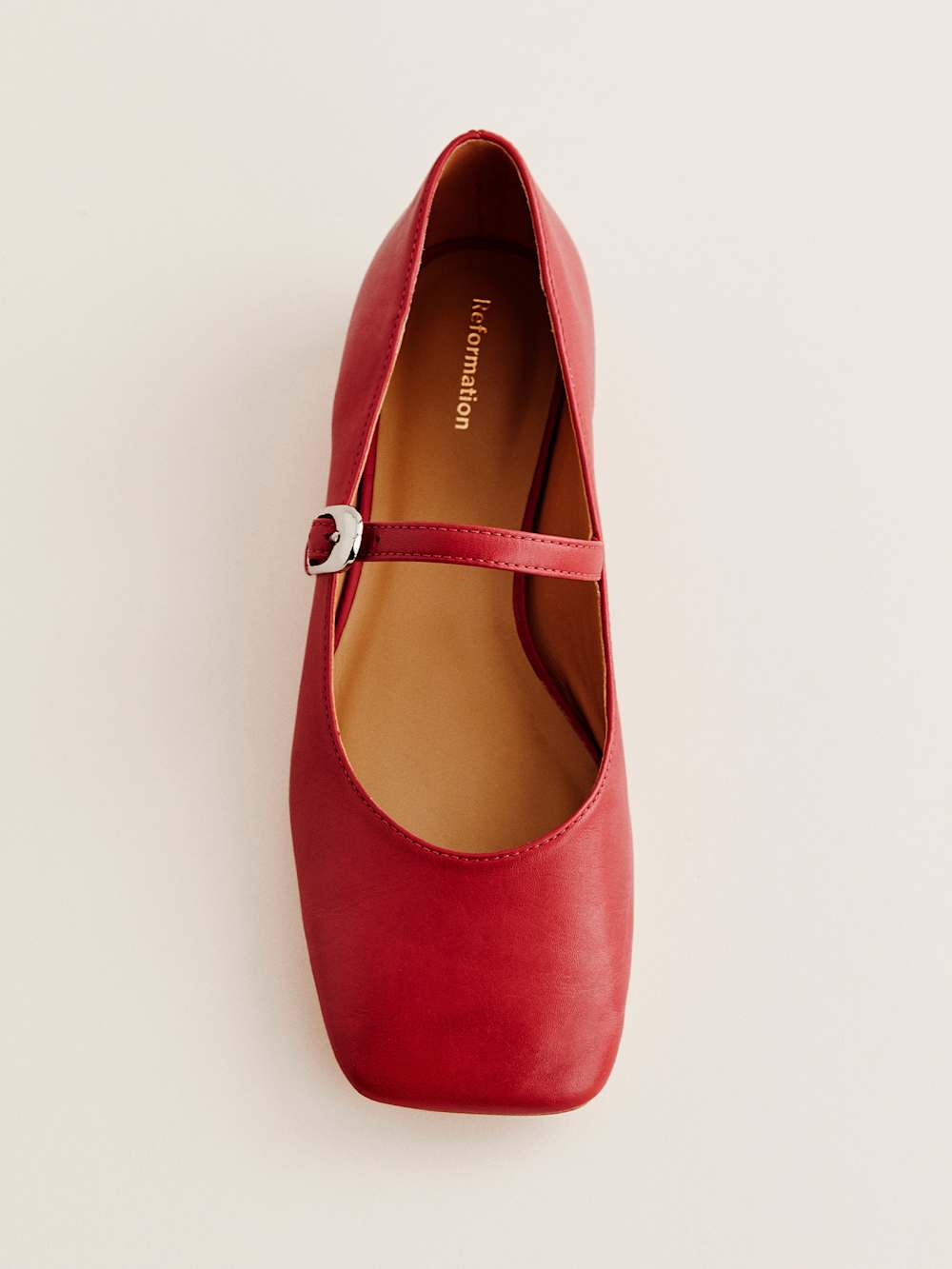 Melissa Mary Jane Flat - Scarlet