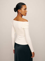 Elio Knit Top - Fior Di Latte