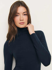 Cordelia Knit Bodysuit - Midnight