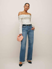 Niri Silk Top - Portofino