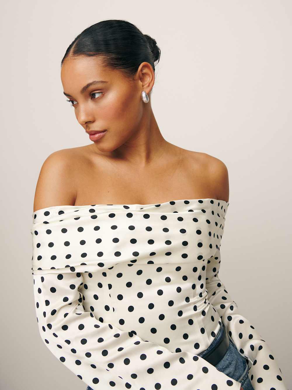 Niri Silk Top - Portofino