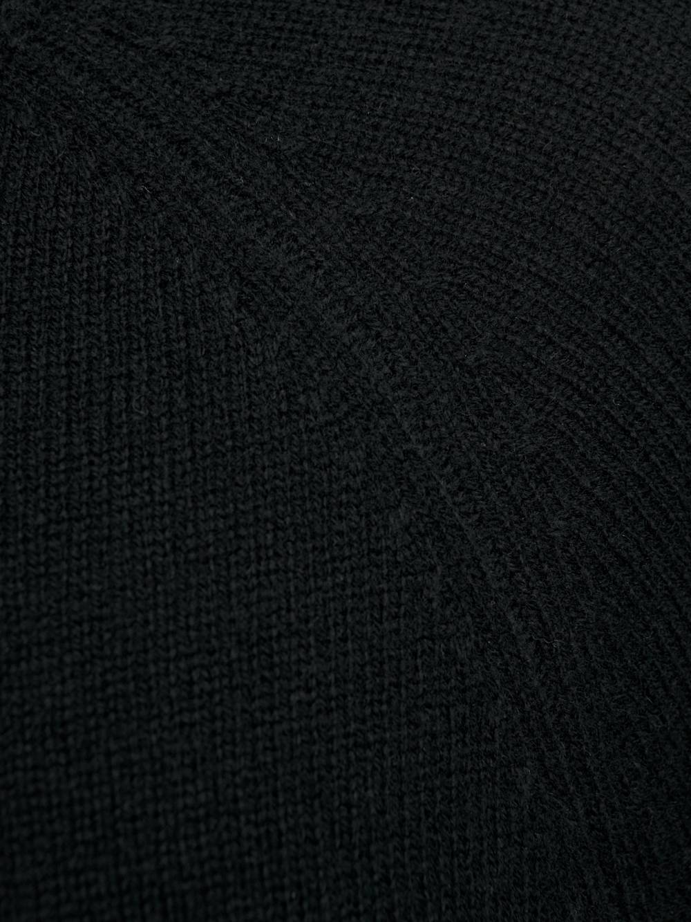 Tate Regenerative Wool Sweater Dress - Black