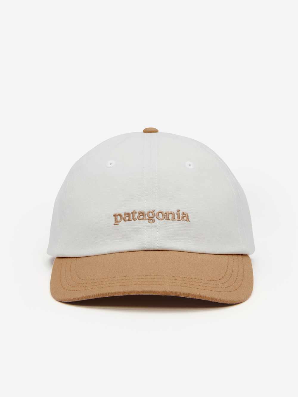 Patagonia Fitz Roy Icon Trad Cap - Birch White W/grayling Brown