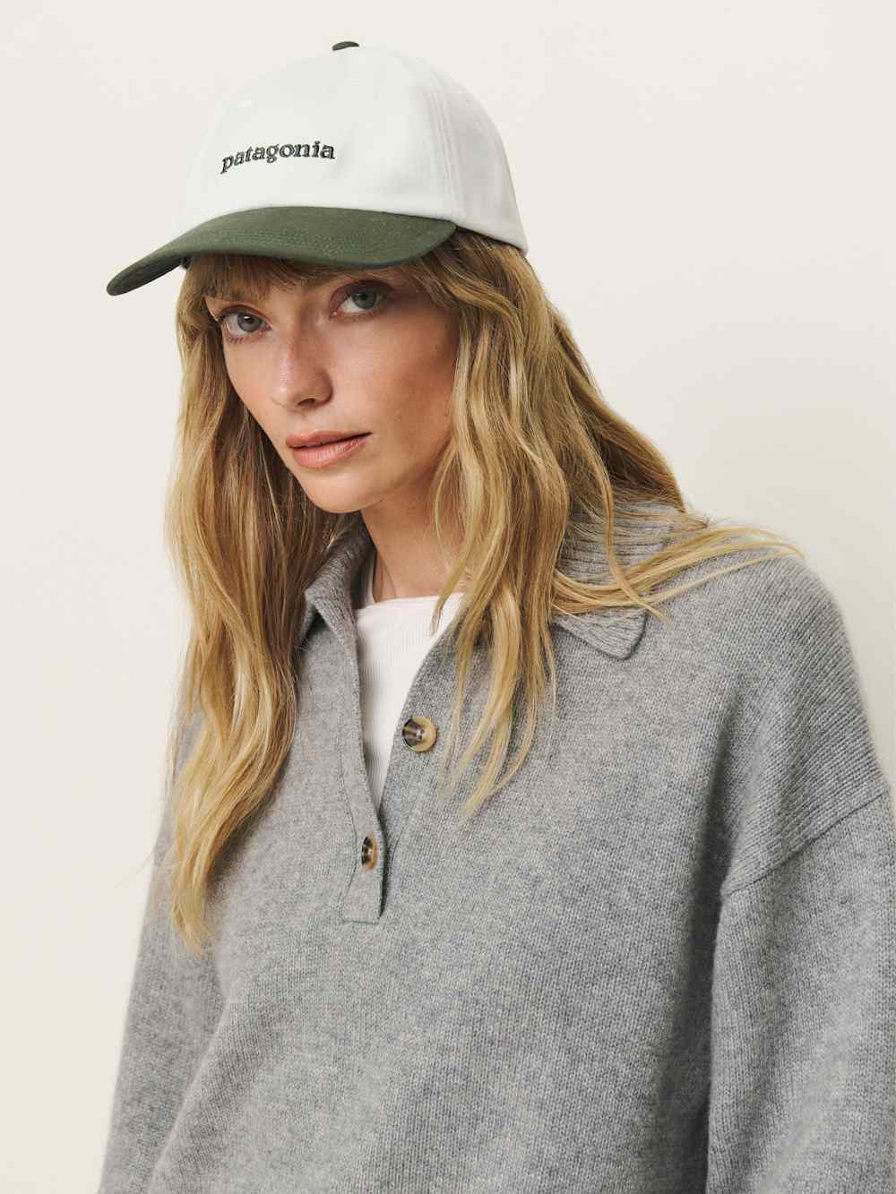 Patagonia Fitz Roy Icon Trad Cap - Torrey Pine Green