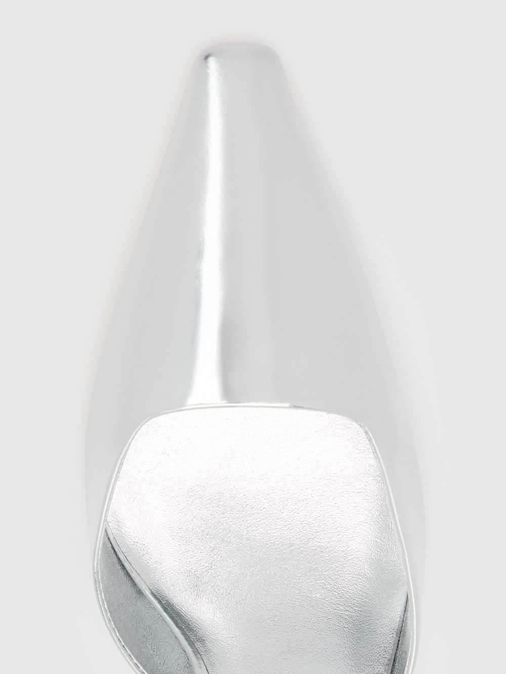 Natasha Pump - Mirror Metallic