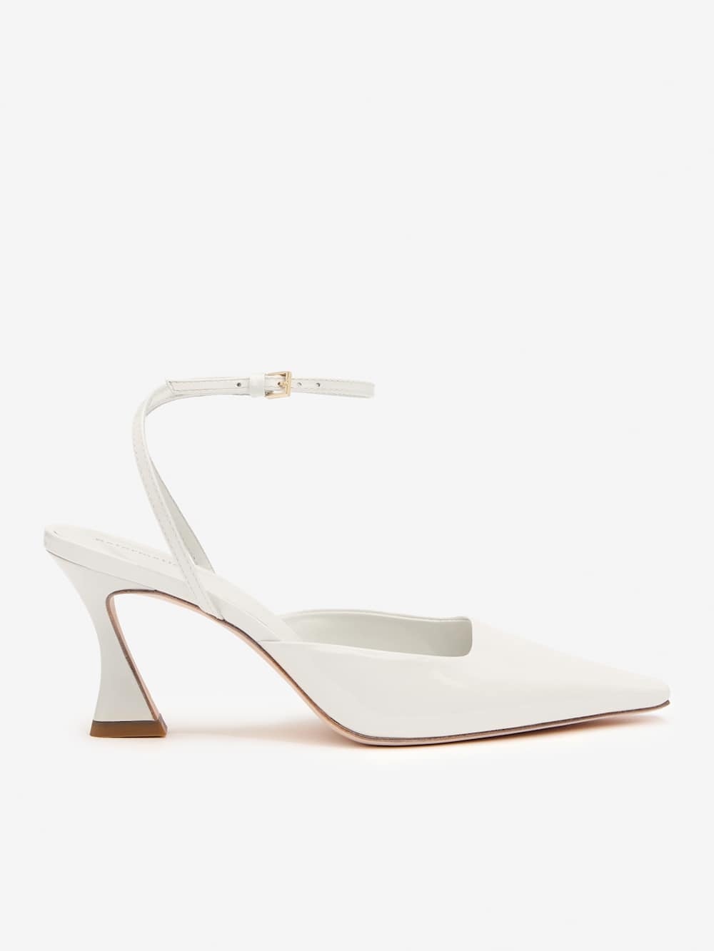Natasha Pump - White Patent