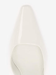 Natasha Pump - White Patent