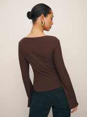 Miller Knit Top - Cafe