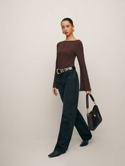 Miller Knit Top - Cafe