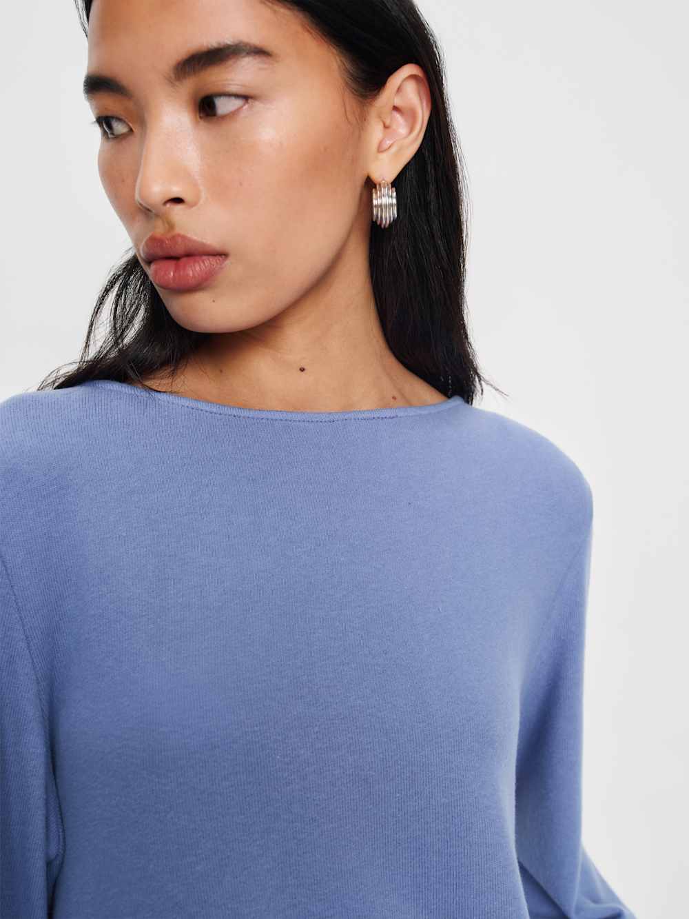 Eternity Knit Top - Neptune Blue