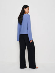 Eternity Knit Top - Neptune Blue