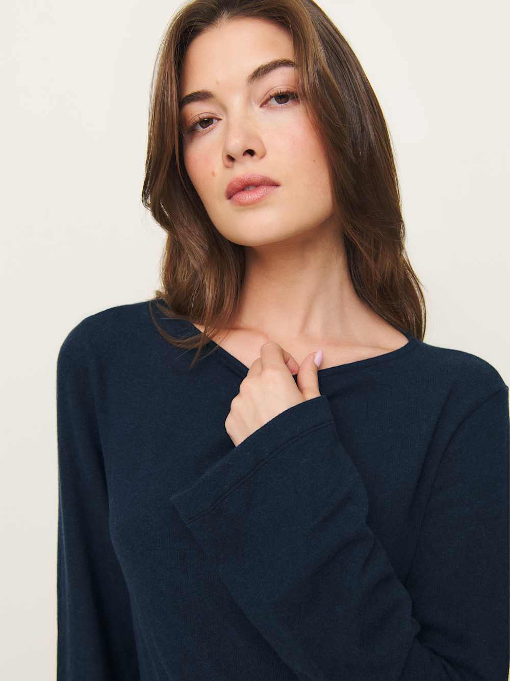 Eternity Knit Top - Midnight