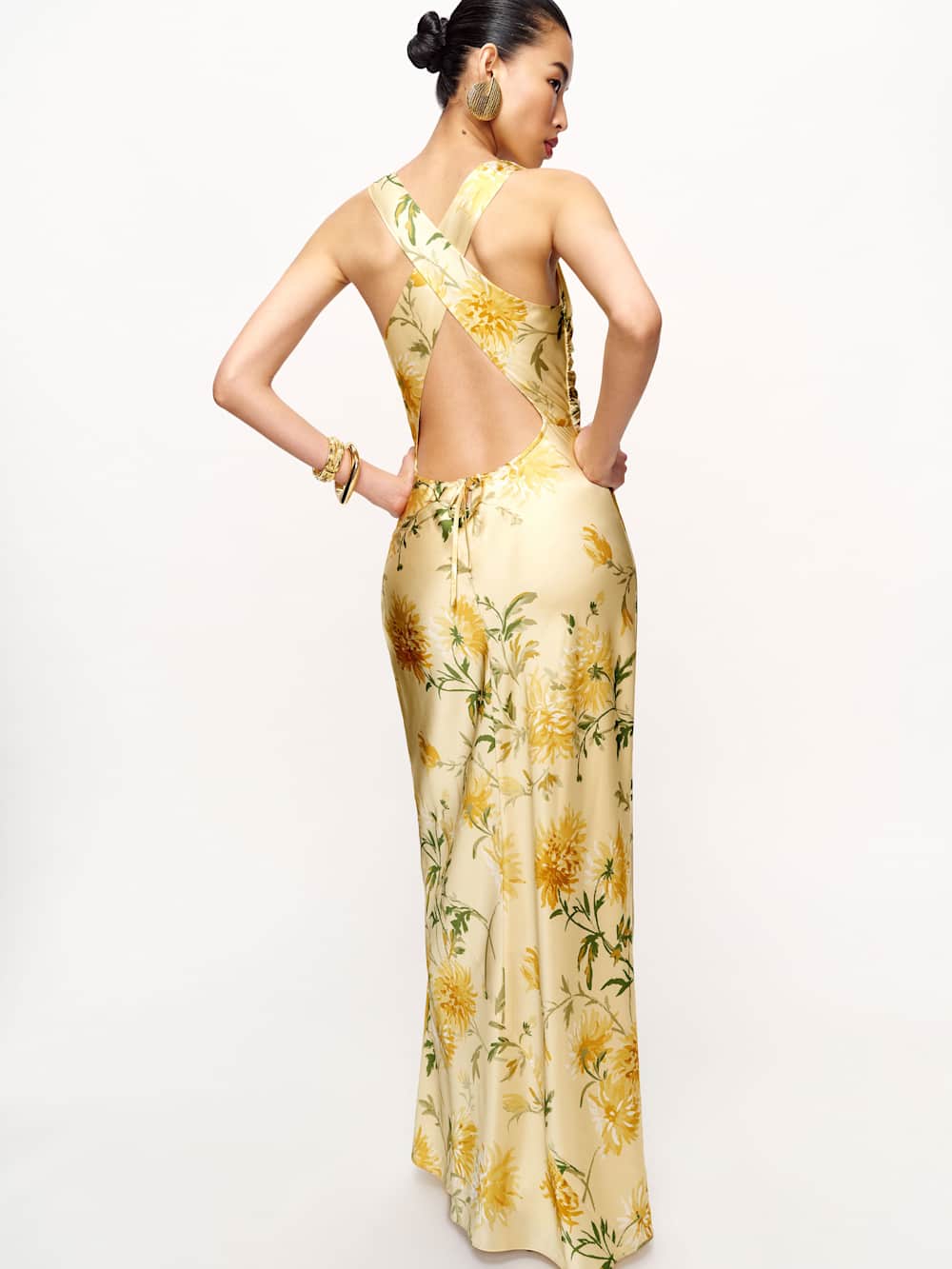 Anaiis Silk Dress - Honeyglow