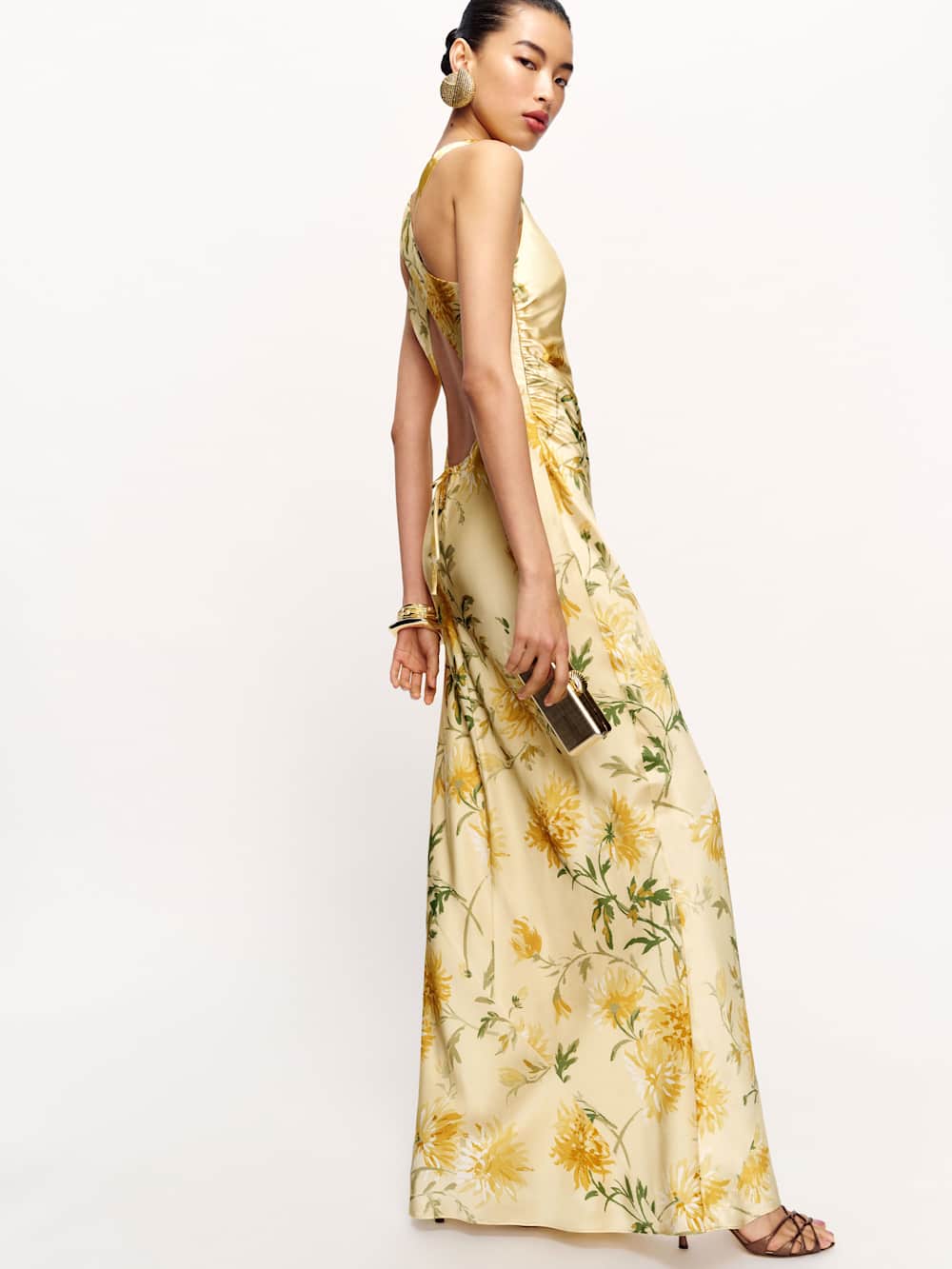 Anaiis Silk Dress - Honeyglow