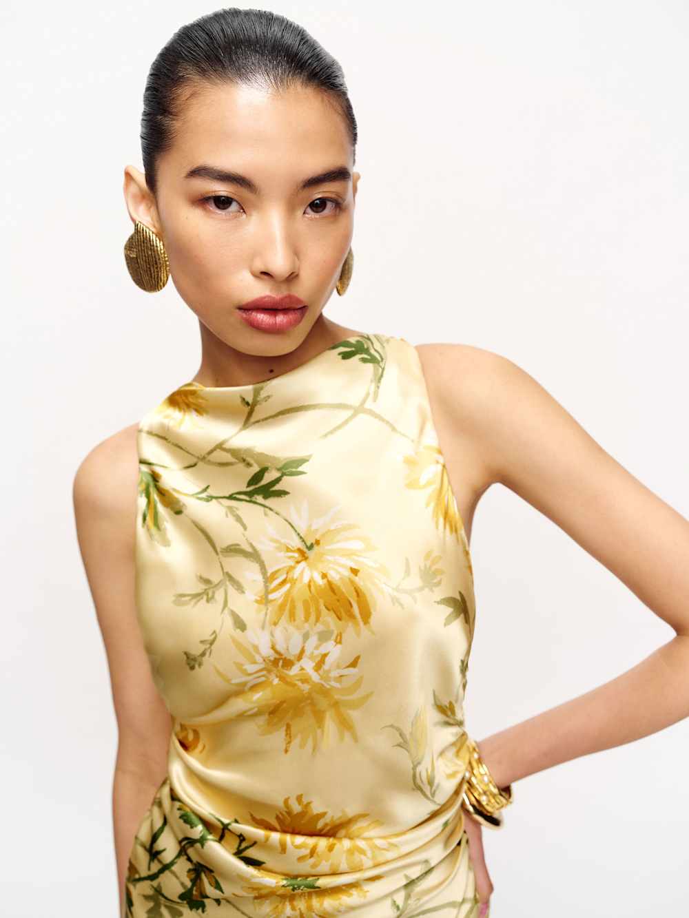 Anaiis Silk Dress - Honeyglow