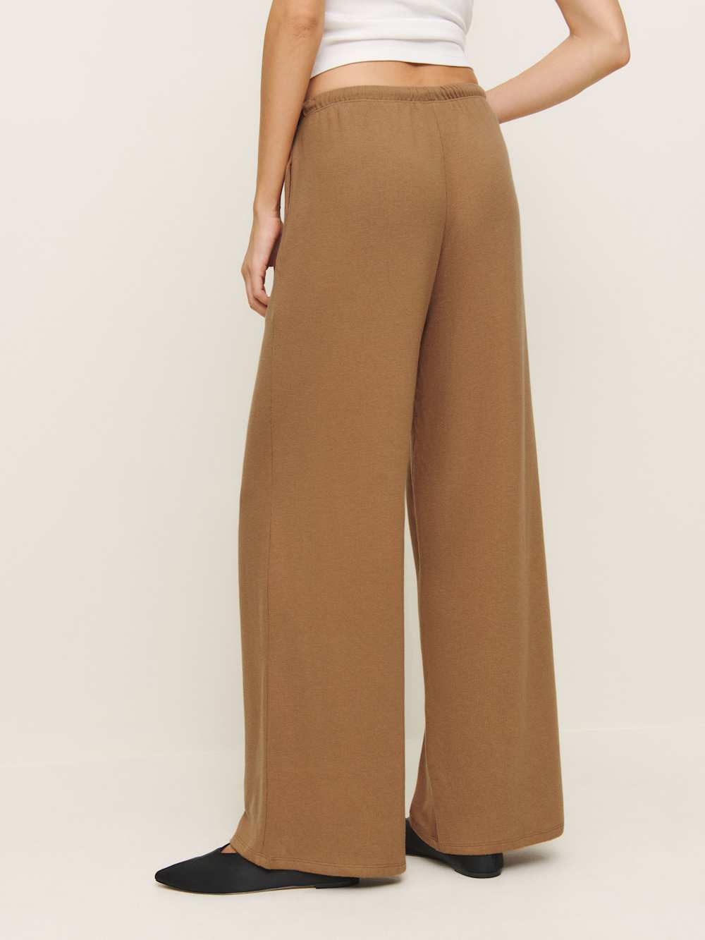 Olina Knit Pant - Camel