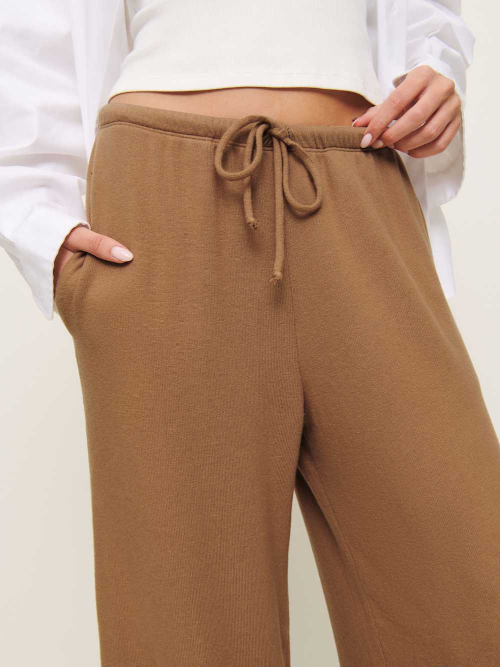Olina Knit Pant - Camel