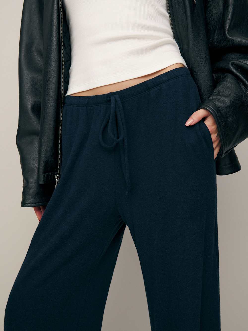 Olina Knit Pant - Midnight