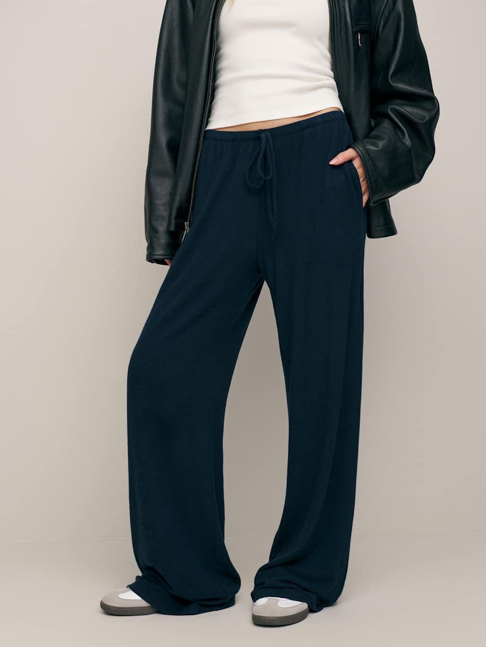 Olina Knit Pant - Midnight
