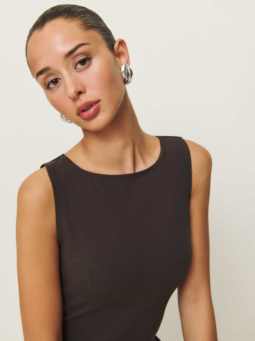 Defina Knit Dress - Mole
