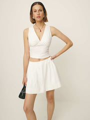 Leni Skirt - White