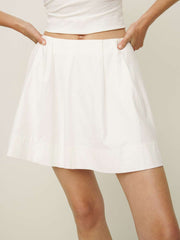 Leni Skirt - White
