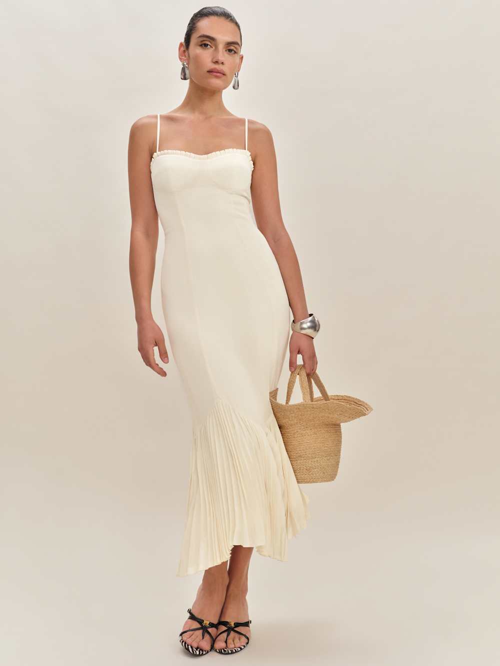 Aiko Dress - Fior Di Latte