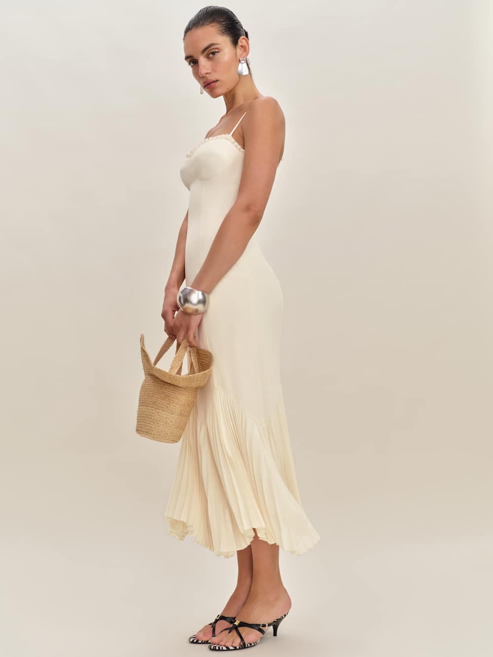 Aiko Dress - Fior Di Latte