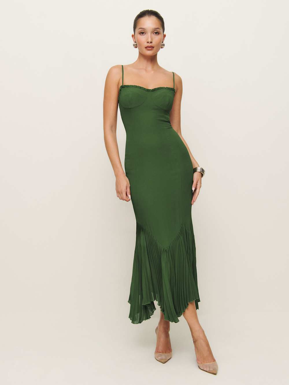 Aiko Dress - Moss
