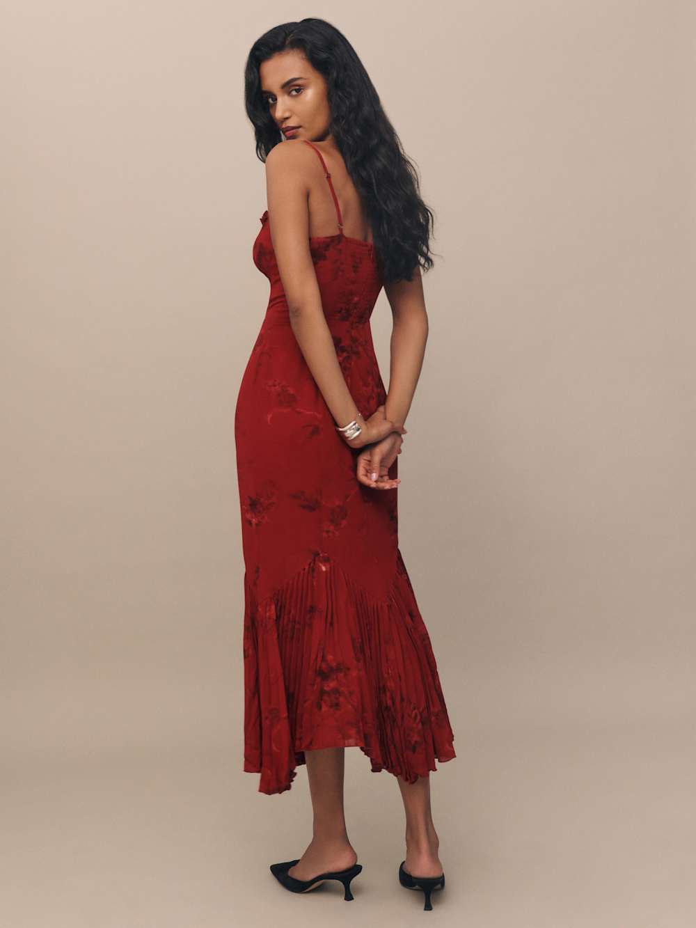 Aiko Dress - Vermillion