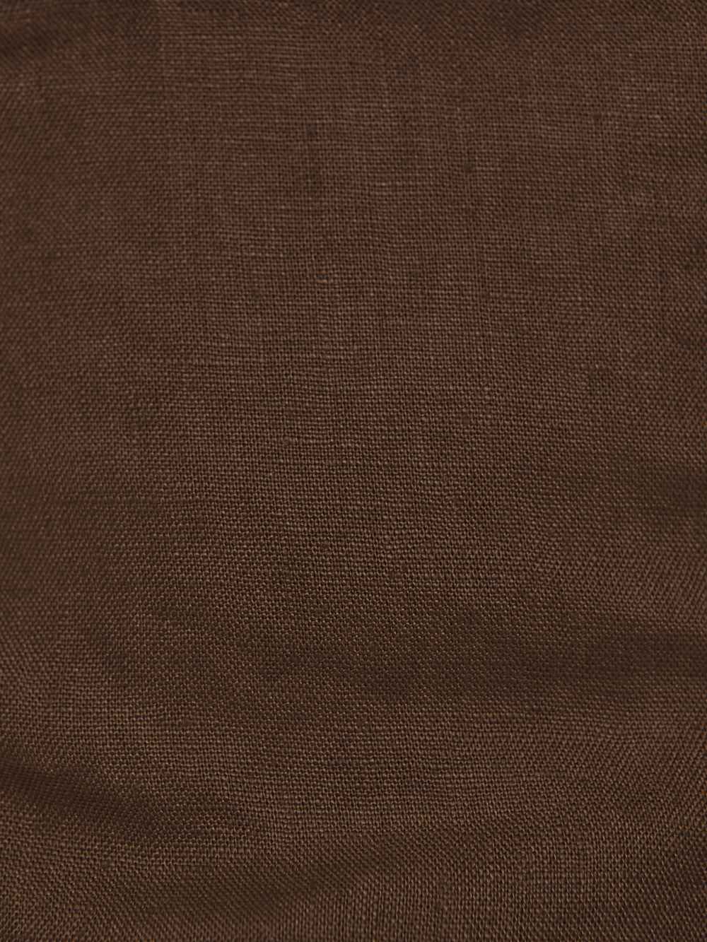 Malika Linen Top - Chocolate Cake