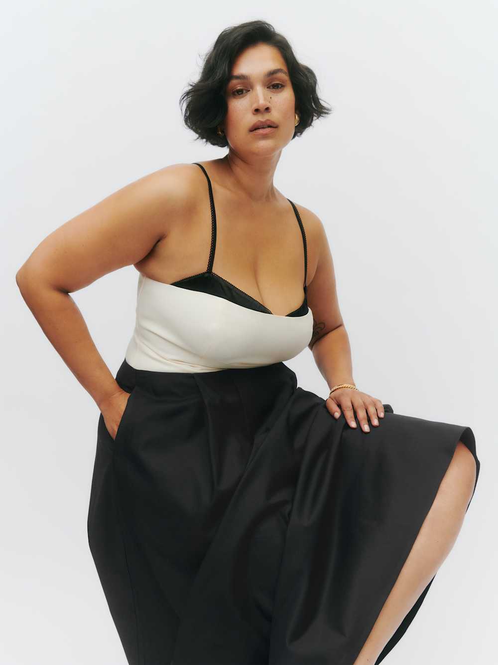 Lucy Skirt Es - Black