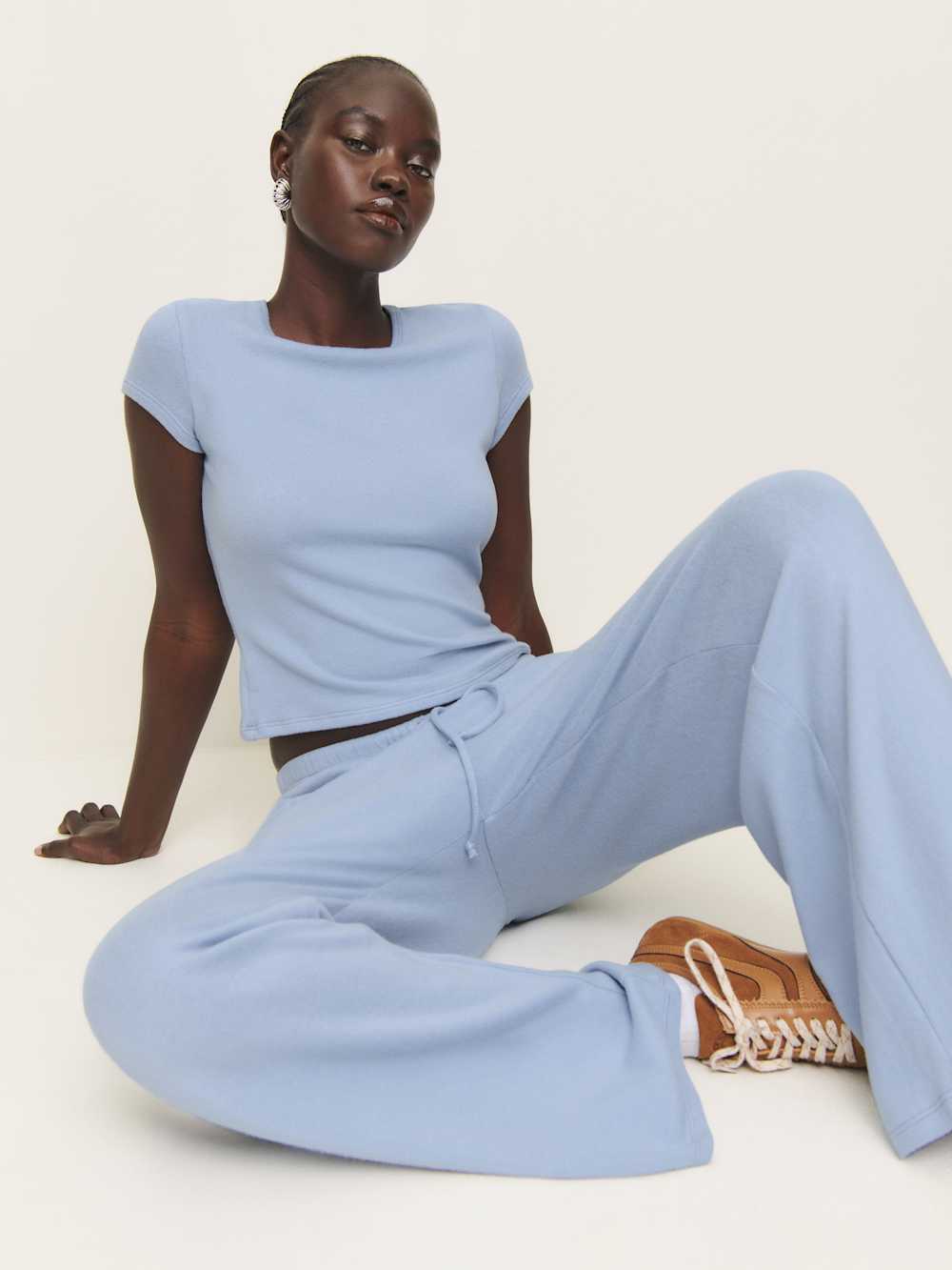 Olive Knit Top - Ice Water