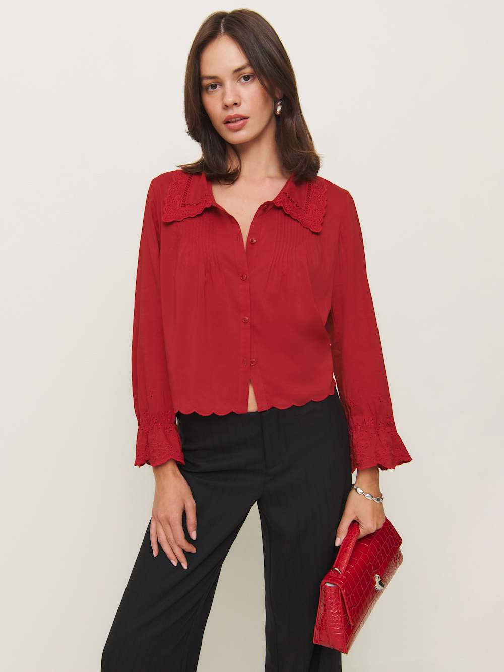 Juni Top - Lipstick